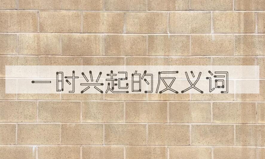 用一时兴起造句