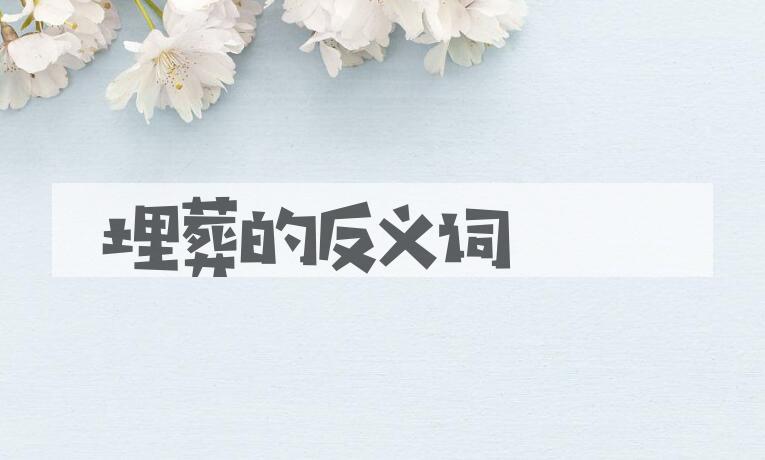 用埋葬造句