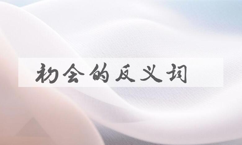 用初会造句