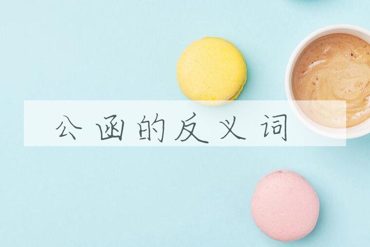 用公函造句