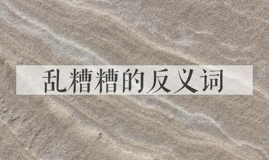 用乱糟糟造句