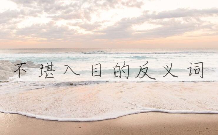 用不堪入目造句
