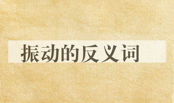 用振动造句