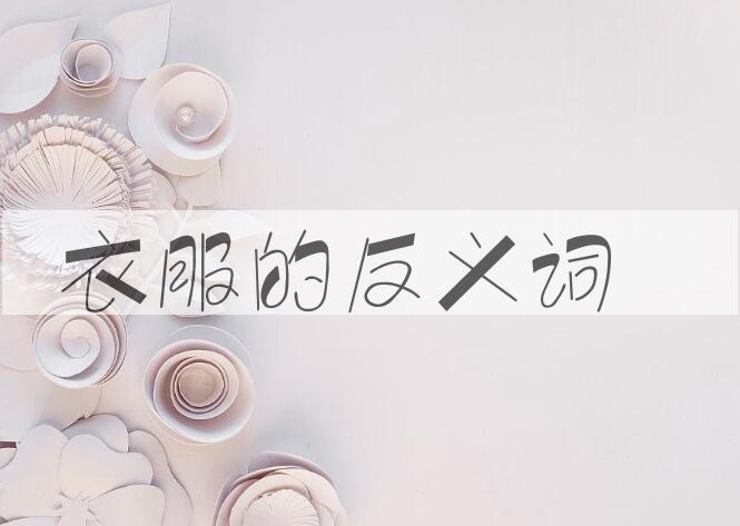 用衣服造句