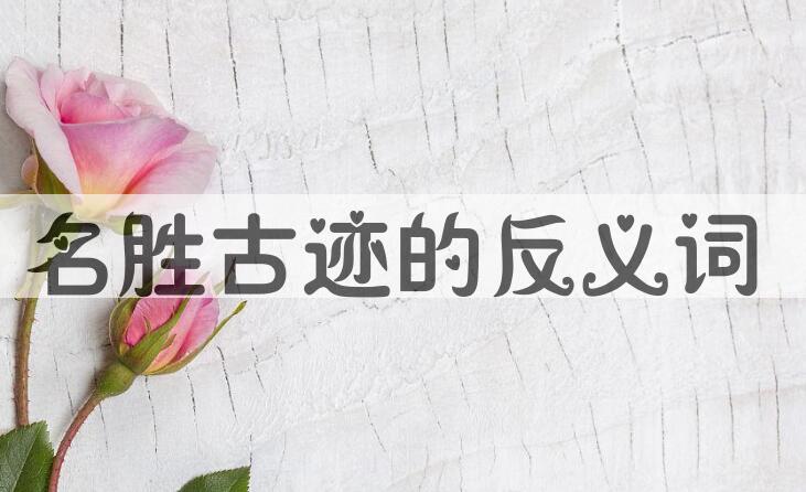 用名胜古迹造句