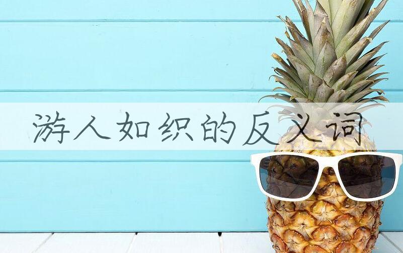 用游人如织造句