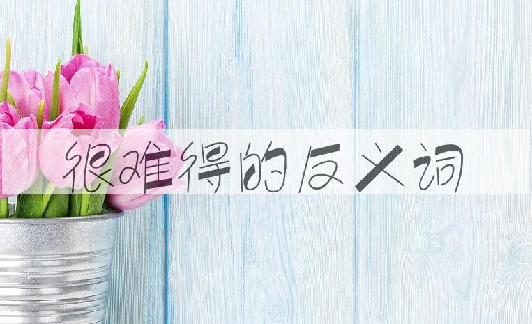 用很难得造句