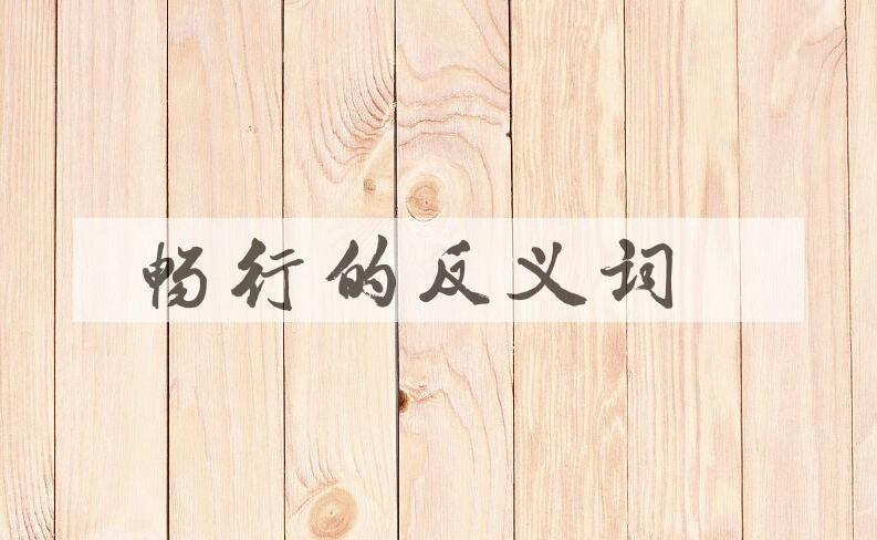 用畅行造句