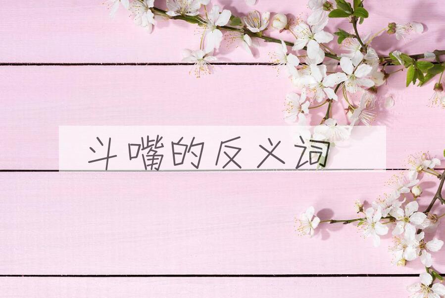 用斗嘴造句