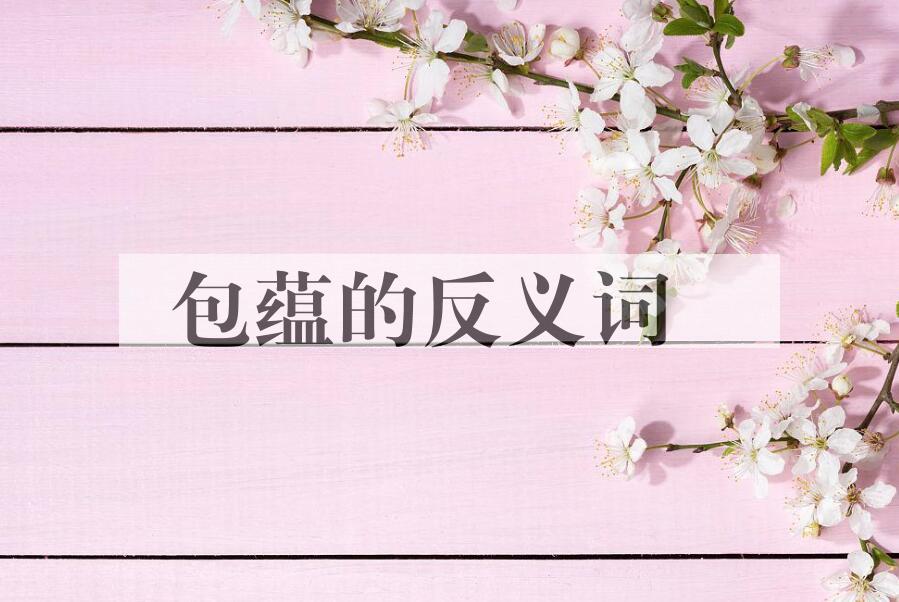 用包蕴造句