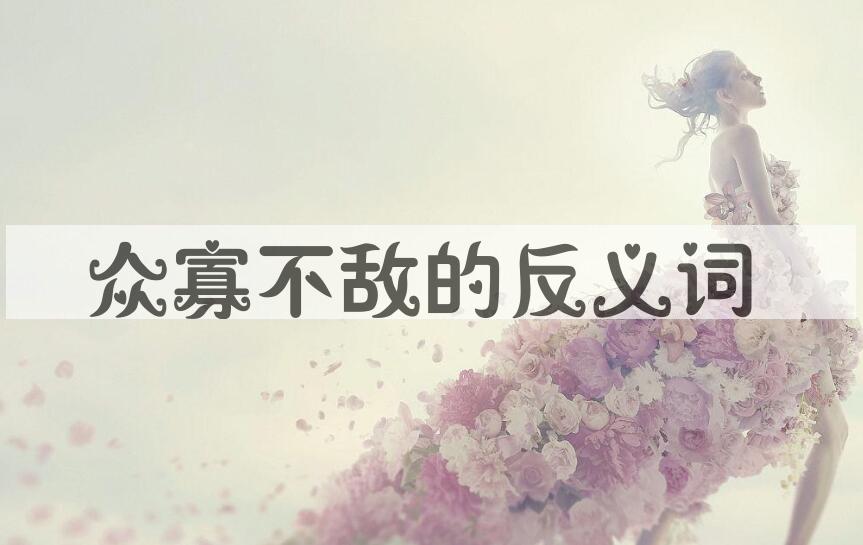 用众寡不敌造句