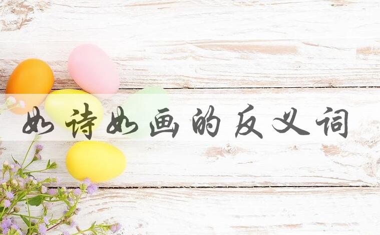 用如诗如画造句