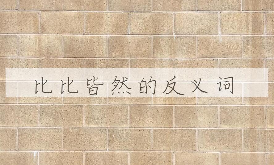 用比比皆然造句