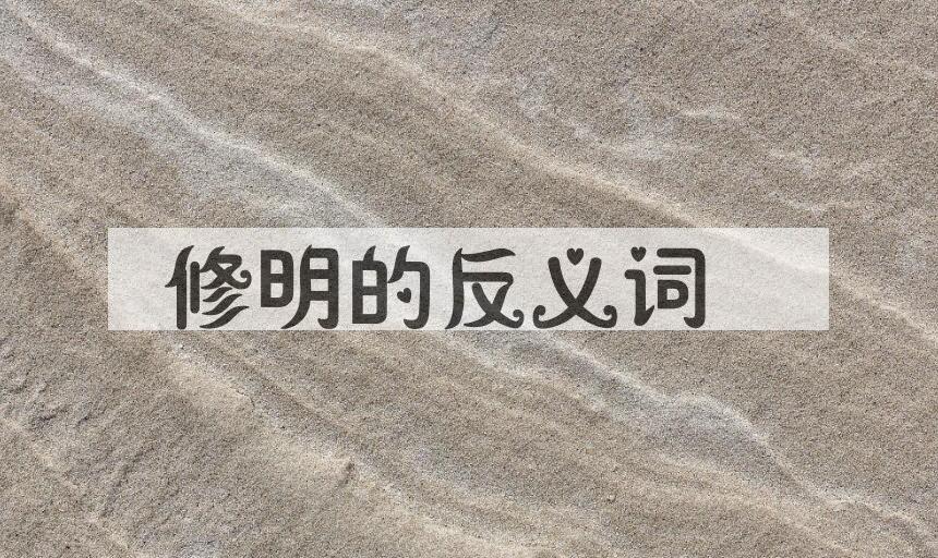 用修明造句