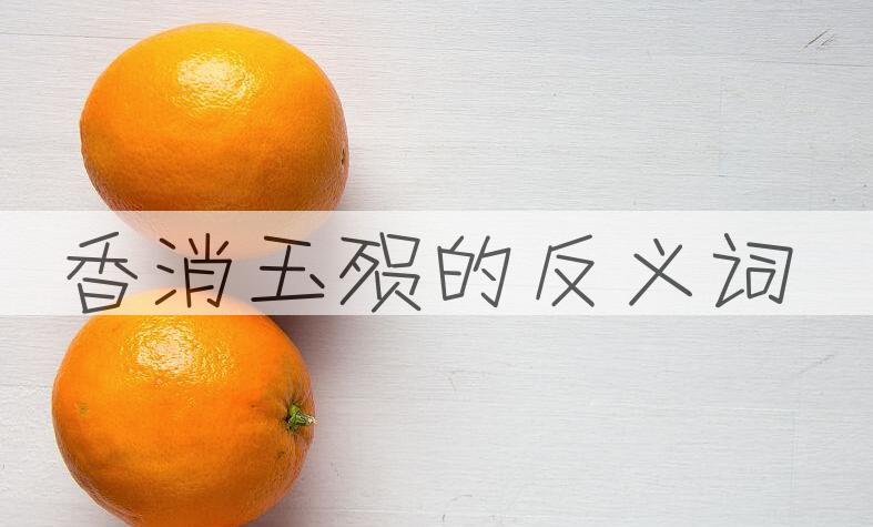 用香消玉殒造句