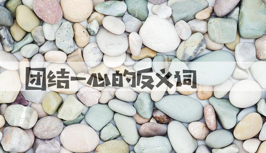 用团结一心造句