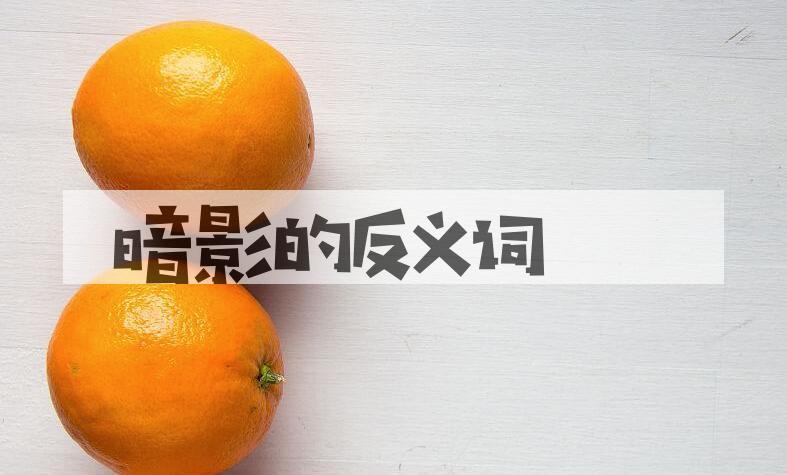 用暗影造句