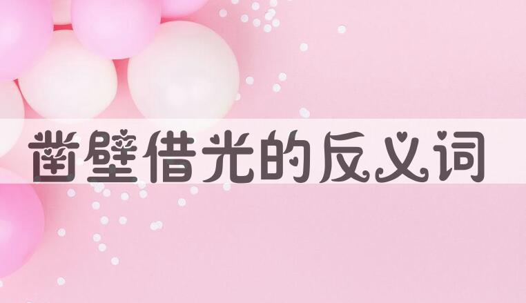 用凿壁借光造句