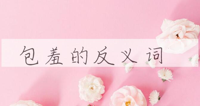 用包羞造句