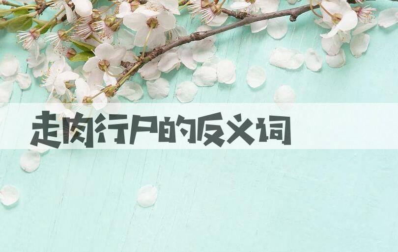 用走肉行尸造句