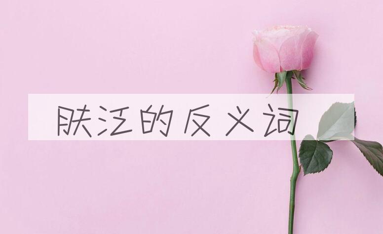 用肤泛造句