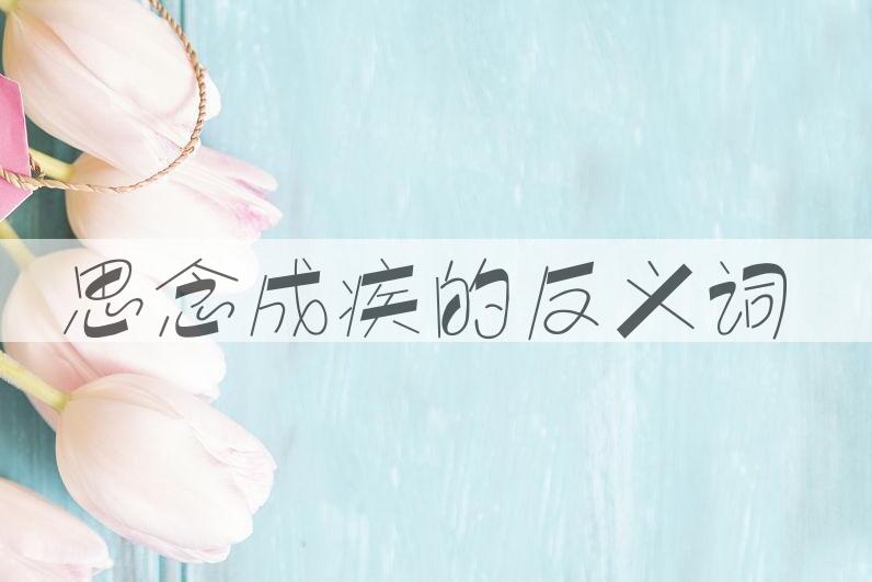 用思念成疾造句