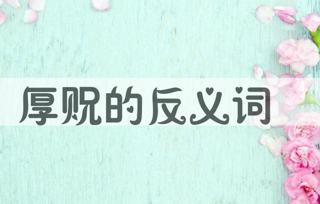 用厚贶造句