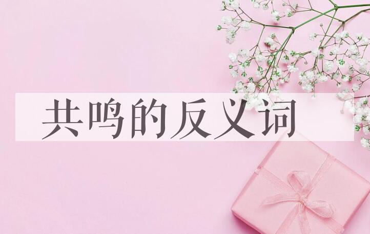 用共鸣造句