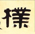 朴字的其他书法字体