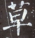 艹字的其他书法字体