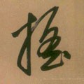 搖字的其他书法字体