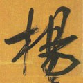 杨字的其他书法字体
