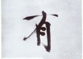 有字的其他书法字体