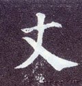 丈字的其他书法字体