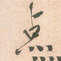 點字的其他书法字体