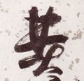 费 Calligraphy