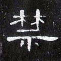 禁字的其他书法字体
