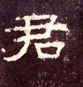 君字的其他书法字体