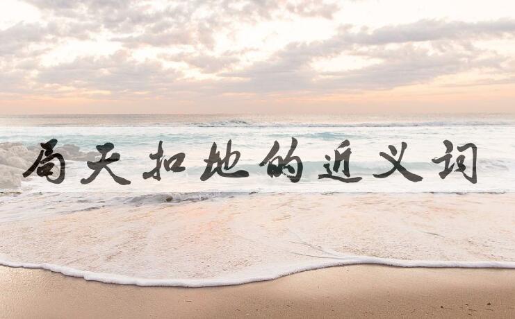 用局天扣地造句