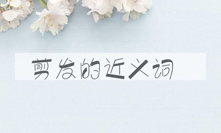 用剪发造句