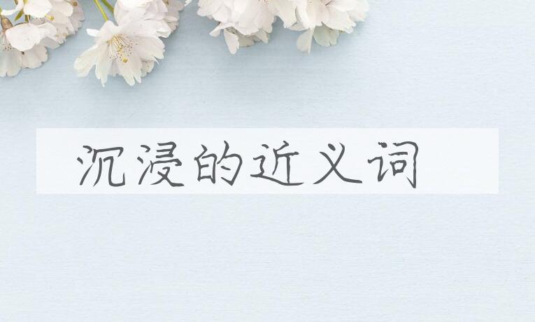 用沉浸造句