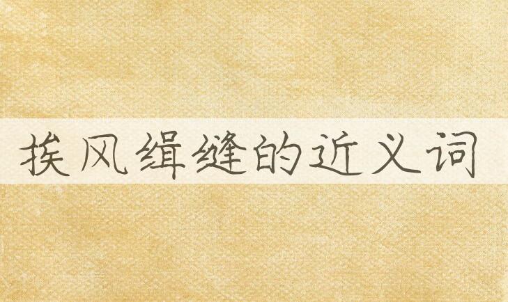 用挨风缉缝造句