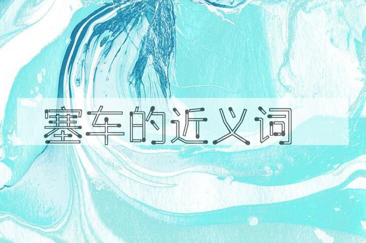 用塞车造句