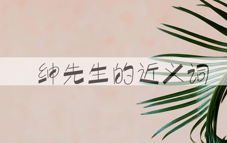 用搢绅先生造句