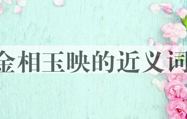 用金相玉映造句