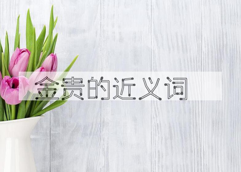 用金贵造句