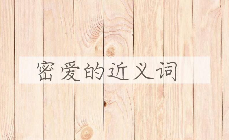 用密爱造句