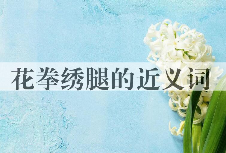 用花拳绣腿造句