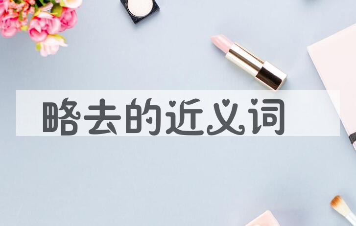 用略去造句