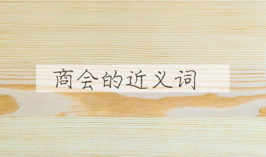 用商会造句